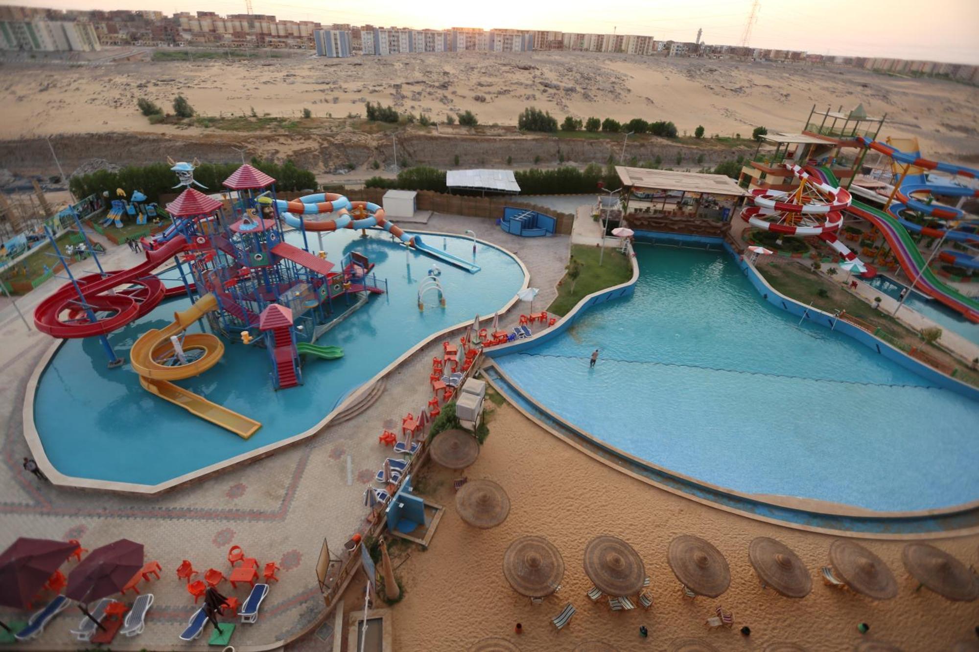 Marina Aqua Park Hotel Aswan Exterior foto